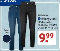Aldi Süd UP2FASHION Skinny Jeans Angebot