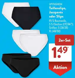 Aldi Süd UP2FASHION Taillenslips, Jazzpants oder Slips Angebot