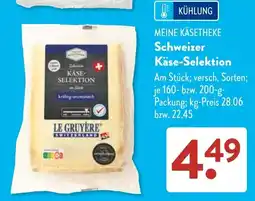 Aldi Süd Schweizer Käse-Selektion Angebot