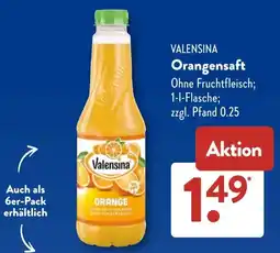 Aldi Süd Valensina Orangensaft Angebot
