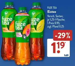 Aldi Süd fuze tea Eistee Angebot
