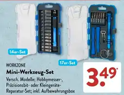 Aldi Süd WORKZONE Mini-Werkzeug-Set Angebot
