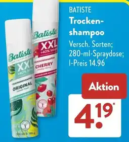 Aldi Süd Batiste Trockenshampoo Angebot