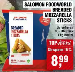 EDEKA Foodservice Salomon foodworld breaded mozzarella sticks Angebot