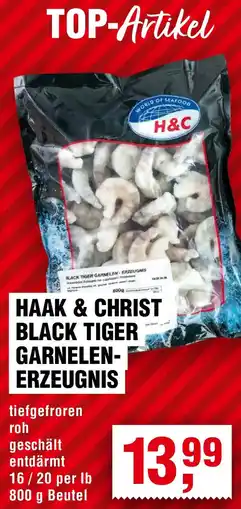 EDEKA Foodservice Haak & christ black tiger garnelenerzeugnis Angebot