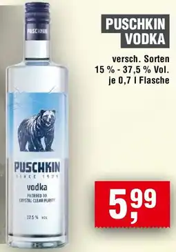 EDEKA Foodservice Puschkin vodka Angebot