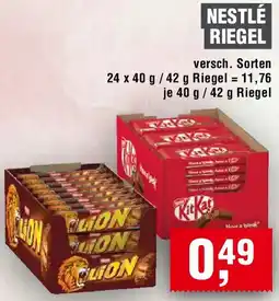 EDEKA Foodservice Nestlé riegel Angebot