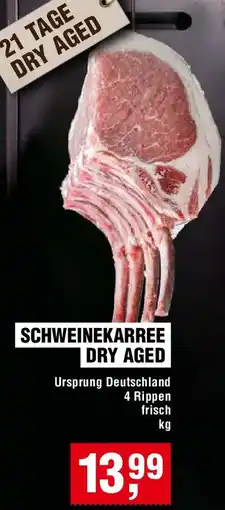 EDEKA Foodservice Schweinekarree dry aged Angebot