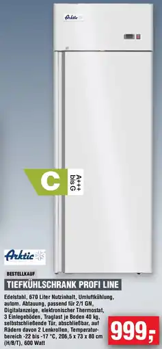 EDEKA Foodservice Arktic Bestellkauf tiefkühlschrank profi line Angebot