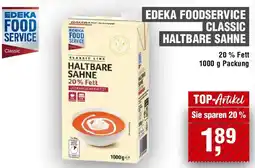 EDEKA Foodservice Edeka foodservice classic haltbare sahne Angebot