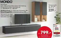 Möbel Martin MONDO Wohnwand Angebot