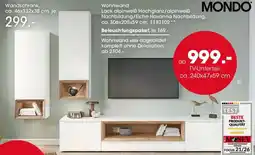 Möbel Martin MONDO Wohnwand Angebot