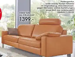 Möbel Martin Mondo 3-Sitzer Sofa Angebot