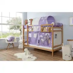 Netto Marken-Discount TiCAA Etagenbett Rene Buche Natur Angebot