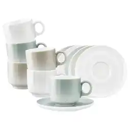 Netto Marken-Discount Seltmann Weiden Cappuccinotassen mit Untertassen Sento Home 300 ml 6er Set Angebot