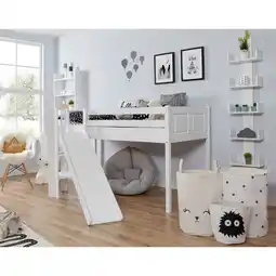Netto Marken-Discount TiCAA Podestbett Ekki Country Buche Weiß Angebot