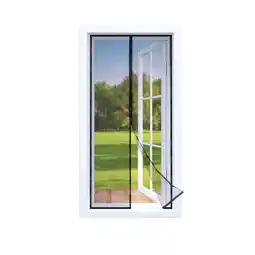 Netto Marken-Discount EASYmaxx Moskitonetz 100x210cm schwarz Magic Klick Angebot
