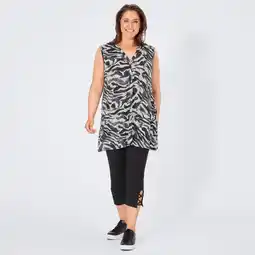 NKD Damen-Caprileggings mit hohem Baumwollanteil, große Größen Angebot