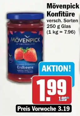 HIT Mövenpick Konfitüre Angebot