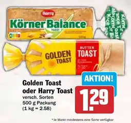 HIT Golden Toast oder Harry Toast Angebot