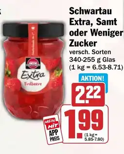 HIT Schwartau Extra Erdbeere Angebot