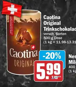 HIT Caotina Original Trinkschokolade Angebot