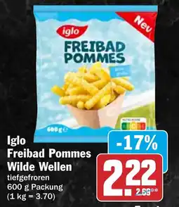 HIT Iglo Freibad Pommes Wilde Wellen Angebot