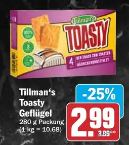 HIT Tillman's Toasty Geflügel Angebot