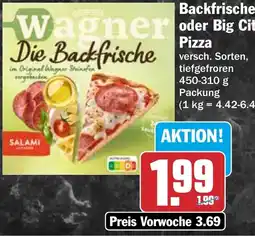HIT Wagner Die Backfrische Pizza Angebot