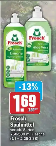 HIT Frosch Spülmittel Angebot