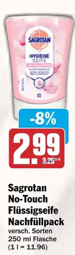 HIT Sagrotan No-Touch Flüssigseife Angebot