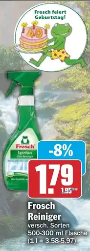 HIT Frosch Reiniger Angebot