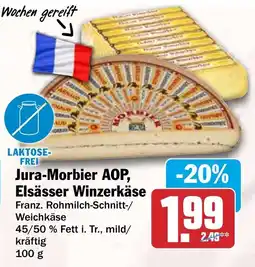 HIT Jura-Morbier AOP, Elsässer Winzerkäse Angebot
