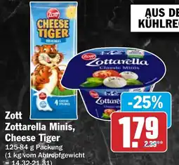 HIT Zott Zottarella Minis, Cheese Tiger Angebot