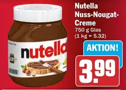 HIT Nutella Nuss-Nougat-Creme Angebot