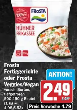 HIT Frosta Fertiggerichte oder Frosta Veggies/Vegan Angebot