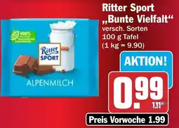 HIT Ritter Sport ALPENMILCH Angebot