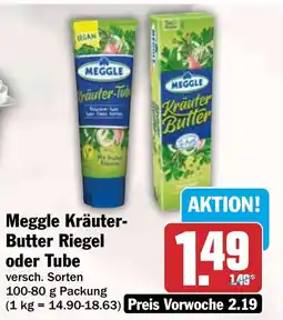 HIT Meggle Kräuter-Butter Angebot