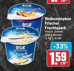 HIT Weihenstephan Frischer Fruchtquark Angebot