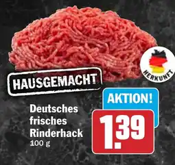 HIT HAUSGEMACHT Deutsches frisches Rinderhack Angebot