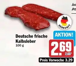 HIT Deutsche frische Kalbsleber Angebot