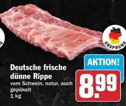 HIT Deutsche frische dünne Rippe Angebot