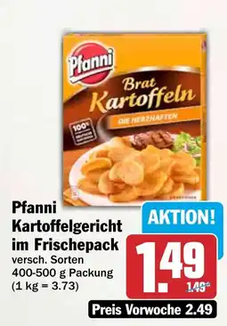 HIT Pfanni Brat Kartoffeln Angebot