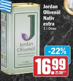HIT Jordan Olivenöl Nativ extra Angebot