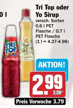 HIT Tri Top oder Yo Sirup Angebot