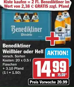 HIT Benediktiner Weissbräu Angebot