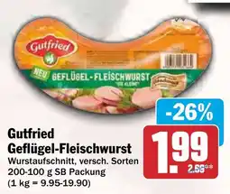 HIT Gutfried Geflügel-Fleischwurst Angebot