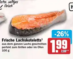 HIT Frische Lachskoteletts Angebot