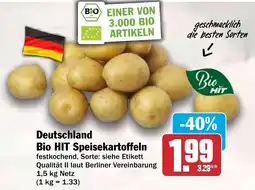 HIT Bio HIT Speisekartoffeln Angebot
