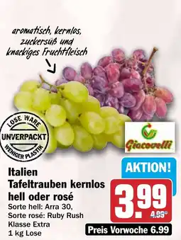 HIT Giacovelli Tafeltrauben kernlos Angebot